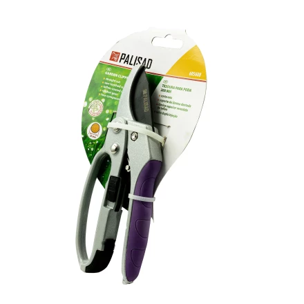 Секатор прямого реза Palisad, 200 мм, храповой механизм, металлические обрезиненные рукоятки, Luxe 605608 купить в Тобольске