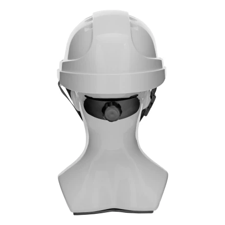 Каска защитная ударопрочная Denzel 89204, ABS/PC, плавная регулировка, модель «Форвард» (К-05),белая купить в Тобольске