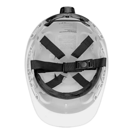 Каска защитная ударопрочная Denzel 89204, ABS/PC, плавная регулировка, модель «Форвард» (К-05),белая купить в Тобольске