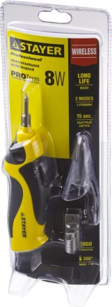Паяльник STAYER &quot;PROFESSIONAL&quot; беспроводной, 4.5В, 8Вт 55409 купить в Тобольске