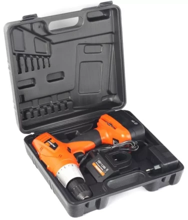 Дрель-шуруповерт аккумуляторная PATRIOT BR 125 в кейсе купить в Тобольске