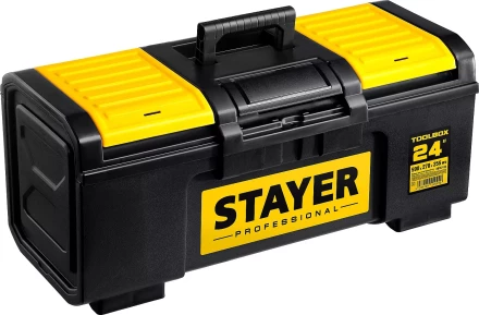 Ящик для инструмента &quot;TOOLBOX-24&quot; пластиковый, STAYER Professional 38167-24 купить в Тобольске