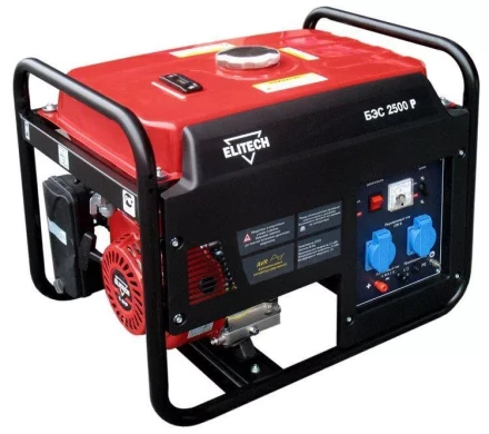 Бензогенератор Elitech БЭС 2500 Р купить в Тобольске
