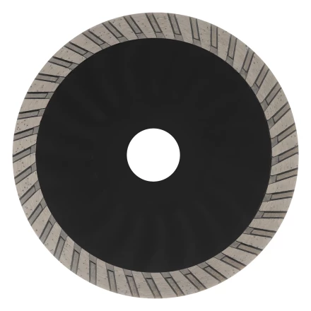 Диск алмазный отрезной ф125 х 22,2 мм, Турбо, сухое резание, HWD92// Denzel 731080 купить в Тобольске