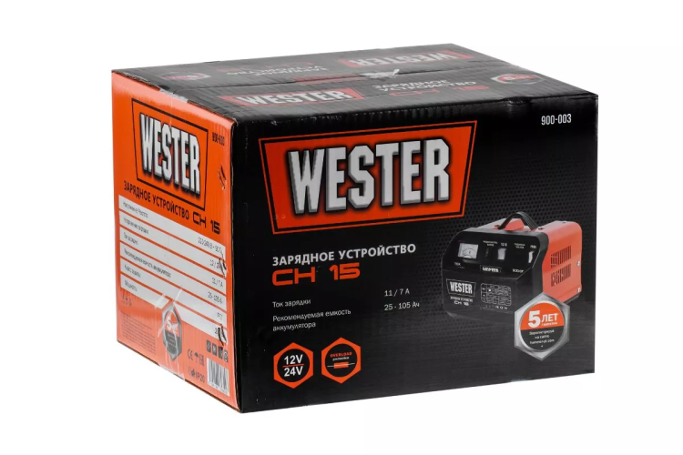 Устройство зарядное WESTER CH15 купить в Тобольске
