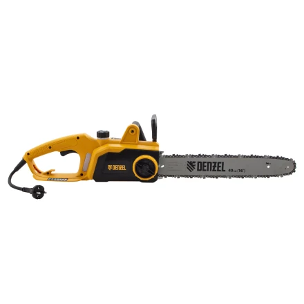 Пила цепная электрическая Denzel EDS-2000P 95616, 2 кВт,поперечная, шина 40 см, шаг 3/8, паз 1.3 мм, 57 звеньев купить в Тобольске