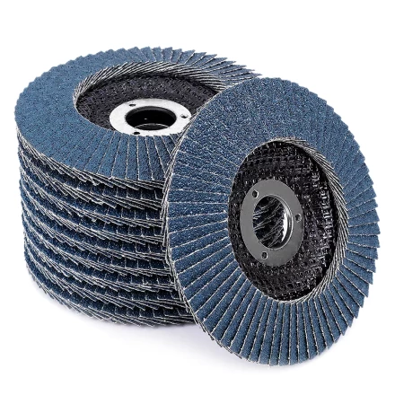 Круг MESSER шлифовальный лепестковый торцевой конический (циркониевый электрокорунд) Z80(К) 125х22 купить в Тобольске