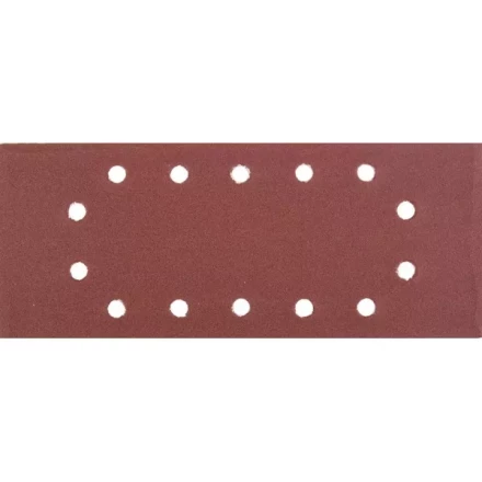 Лист шлифовальный универсальный STAYER &quot;MASTER&quot; на зажимах, 14 отверстий по периметру, для ПШМ, Р320, 115х280мм, 5шт 35469-320 купить в Тобольске