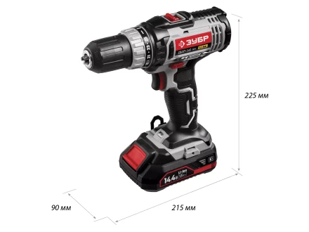 Дрель-шуруповерт 2 АКБ ДШЛ-141 КН серия СТАНДАРТ купить в Тобольске