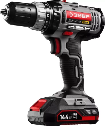 Дрель-шуруповерт 2 АКБ ДШЛ-141 КН серия СТАНДАРТ купить в Тобольске
