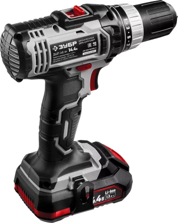 Дрель-шуруповерт 2 АКБ ДШЛ-141 КН серия СТАНДАРТ купить в Тобольске