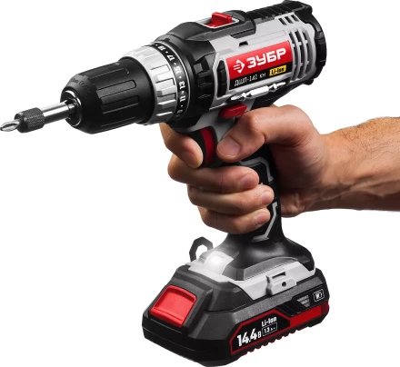 Дрель-шуруповерт 2 АКБ ДШЛ-141 КН серия СТАНДАРТ купить в Тобольске