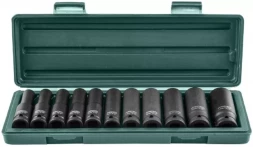 Набор головок торцевых ударных глубоких 1/2"DR 10-24мм 11предметов Jonnesway S03AD4111S 47193