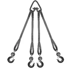 Строп текстильный четырехветвевой 4СТ 12.5 т L=7 м  SF7 150 мм Звено РТ-3 купить в Тобольске