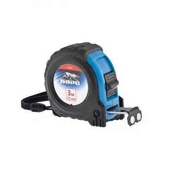 Рулетка Вектор 3 м х 19 мм, утолщенное полотно, магнитный зацеп, обрезиненный корпус  БАРС 32540 купить в Тобольске