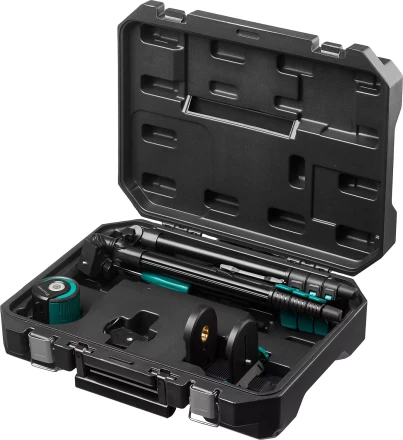 Нивелир лазерный линейный с держателем HC-1 и элевационным штативом ST-110 (35-110см), в кейcе, KRAFTOOL 34700-4 купить в Тобольске