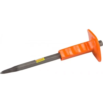 Зубило STAYER &quot;PROFI&quot; пикообразное с протектором, 300мм 2142-30 купить в Тобольске