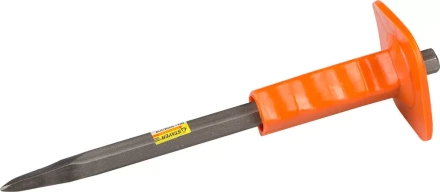 Зубило STAYER &quot;PROFI&quot; пикообразное с протектором, 300мм 2142-30 купить в Тобольске