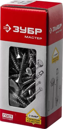 Саморезы по дереву, белый цинк, 6.0x45мм, 150шт, ЗУБР Мастер 4-300371-60-045 4-300371-60-045 купить в Тобольске