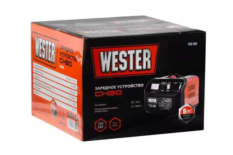 Устройство зарядное WESTER CH30 купить в Тобольске