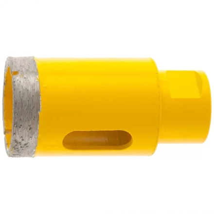 Сверло алмазное по керамограниту 35мм мокрое резание М14 DENZEL 72685 купить в Тобольске