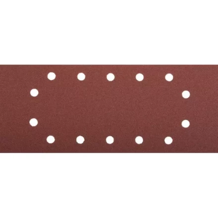 Лист шлифовальный ЗУБР &quot;МАСТЕР&quot;, 14 отверстий, для ПШМ на зажимах, Р120, 115х280мм, 5шт 35594-120 купить в Тобольске