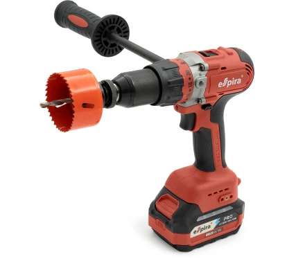 Аккумуляторная ударная дрель-шуруповерт ESPIRA CDI-i01 411053 купить в Тобольске