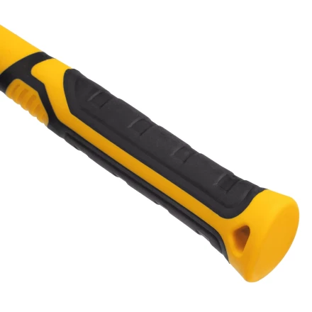 Киянка резиновая, 680 г, черная, фибергласовая рукоятка c TPR покрытием Denzel 11145 купить в Тобольске