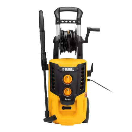 Моечная машина высокого давления Denzel R-180D, 2200 Вт, 180 бар, 380 л/ч, с барабаном купить в Тобольске