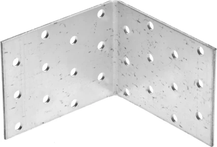 Крепежный угол ЗУБР &quot;МАСТЕР&quot; равносторонний, 60х80х80мм, 20шт 310205-060-080 купить в Тобольске