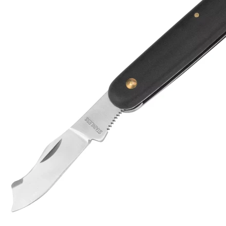 Нож садовый Palisad, 165 мм, складной, окулировочный, пластиковая рукоятка, 790547 купить в Тобольске