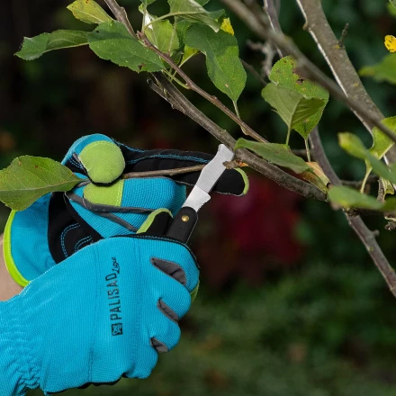 Нож садовый Palisad, 165 мм, складной, окулировочный, пластиковая рукоятка, 790547 купить в Тобольске