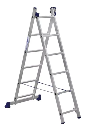 Лестница 2-х секционная алюминиевая 2*6 1013292 купить в Тобольске