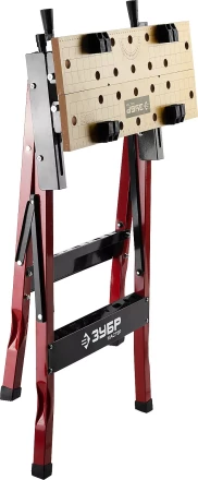 Верстак столярный ЗУБР &quot;МАСТЕР&quot; складной, 605х635х805 мм 38726 купить в Тобольске