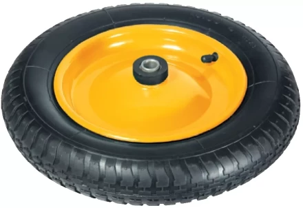 Колесо пневматическое 3.00-8 D360 мм подш. внут. диам. 16мм длина оси 92мм  PALISAD 68940 купить в Тобольске