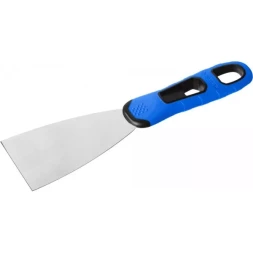 Шпатель ЗУБР &quot;ПРОФЕССИОНАЛ&quot; профилированное нержавеющее полотно, 2к ручка, 60мм 10049-06_z03