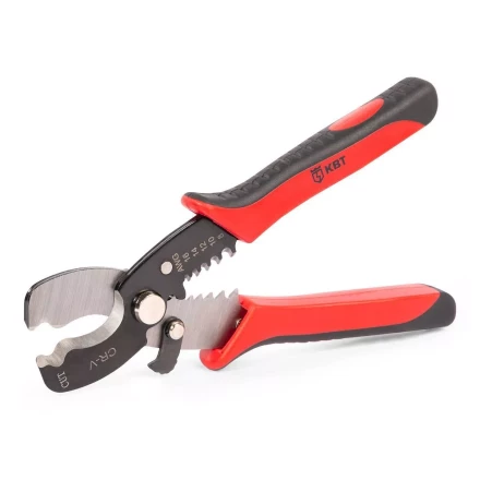 Ножницы для резки проводов КВТ MC-06 до 15 мм с функцией зачистки изоляции (85934) купить в Тобольске