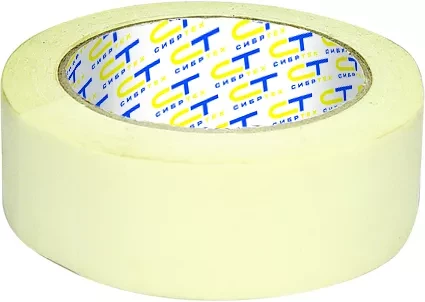 Лента малярная 28 мм х 25 м на бумажной основе  СИБРТЕХ 88830 купить в Тобольске