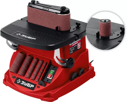 ЗУБР d 13, 19, 26, 38, 51 x 115, 650 Вт, осцилляционный шпиндельный шлифовальный станок (СШО-650Л) купить в Тобольске