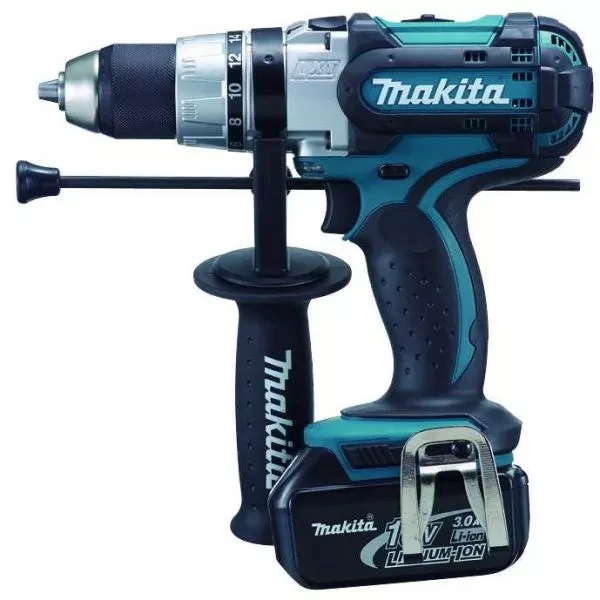 Дрель-шуруповерт аккумуляторная Makita DHP454RFE купить в Тобольске