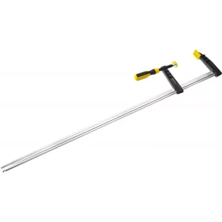 Струбцина STAYER, тип &quot;F&quot;, DIN 5117, двухкомпонентная ручка, профилированная закаленная рейка, 120х1000мм 32095-120-1000 купить в Тобольске