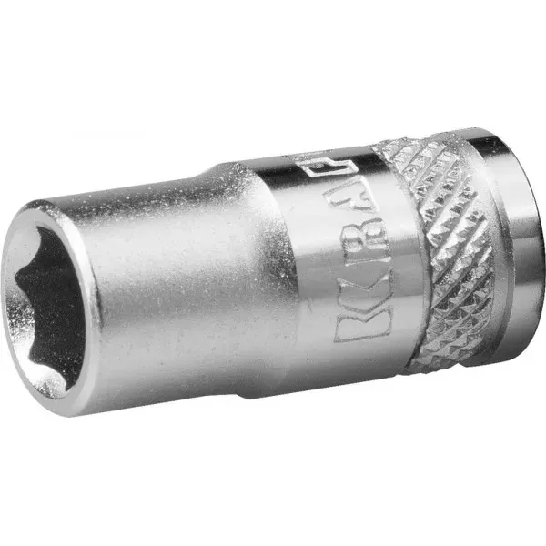 Торцовая головка KRAFTOOL "INDUSTRIE QUALITAT", Cr-V, FLANK, хромосатинированная, 1/4", 7 мм 27815-07_z01 купить в Тобольске