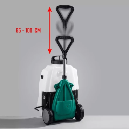 ЗУБР 16 л, колеса, аккумуляторный опрыскиватель (ОПС-16К) купить в Тобольске