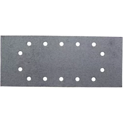 Лист шлифовальный универсальный URAGAN с покрыт. стеарата цинка, 14 отверстий по кругу, для ПШМ, P180, 115х280мм, 10шт 907-23104-180-10