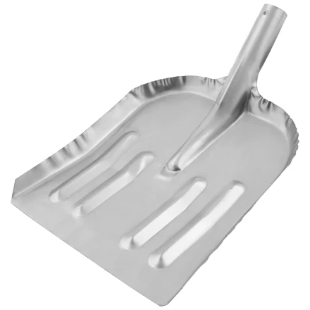 Лопата для уборки снега стальная оцинкованная, 320 х 340 мм, без черенка, Россия 615365 купить в Тобольске