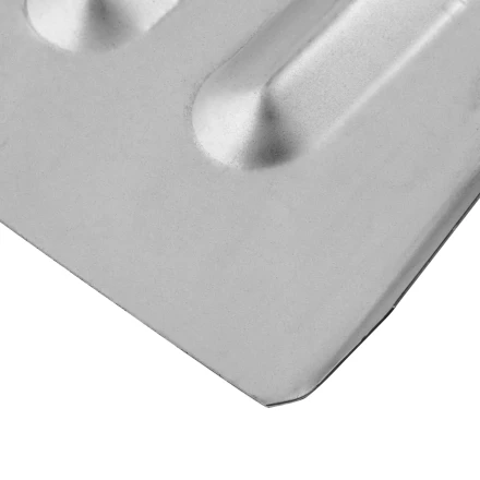 Лопата для уборки снега стальная оцинкованная, 320 х 340 мм, без черенка, Россия 615365 купить в Тобольске