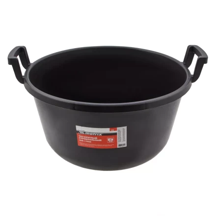 Таз круглый строительный гибкий с ручками, 50 л Matrix 81466 купить в Тобольске