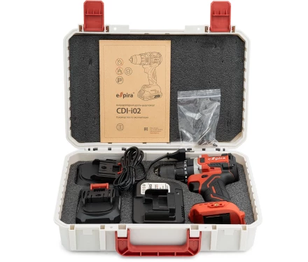 Аккумуляторная ударная дрель-шуруповерт ESPIRA CDI-i02 411054 купить в Тобольске