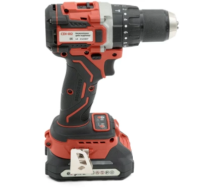 Аккумуляторная ударная дрель-шуруповерт ESPIRA CDI-i02 411054 купить в Тобольске