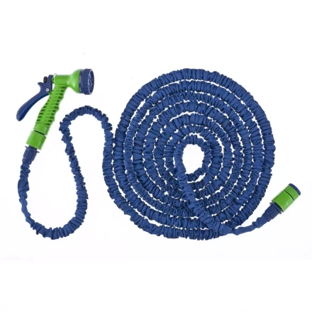 Растягивающийся двуслойный шланг с пистолетом 15 м СИБРТЕХ 67544 купить в Тобольске